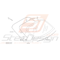 Schéma Pare-Brise Arrière...