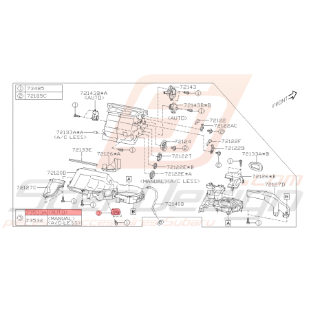 Transistor d'Alimentation Origine Subaru BRZ 2013 - 201941140