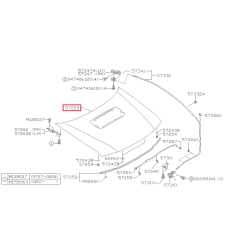 Capot Origine Subaru...