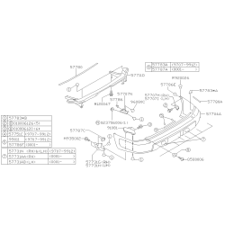 Schéma de Pare Choc Arrière...