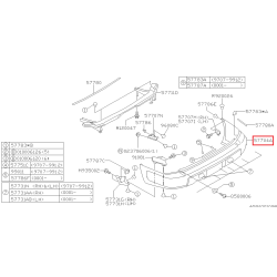 Pare Choc Arrière Origine...