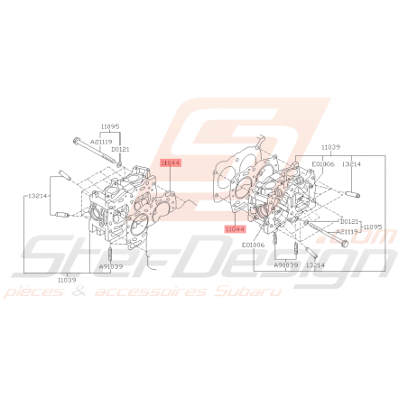 Joint de Culasse Origine Subaru GT 1997 Atmo41292