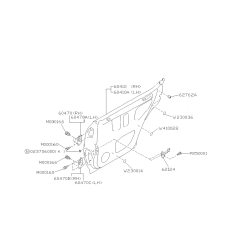 Schéma de Portière Arrière...