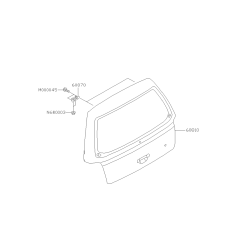 Schéma de Hayon Origine...