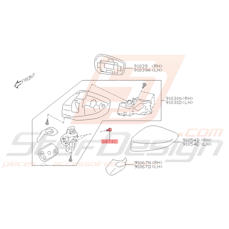 Vis Origine Subaru BRZ 2013 - 201941454