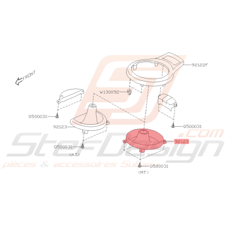 Soufflet de Frein à Main (Boîte Manuelle) Origine Subaru BRZ 2013 - 201941526