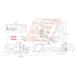 Attache Plaquette Freins...