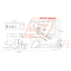 Étrier de Frein arrières...