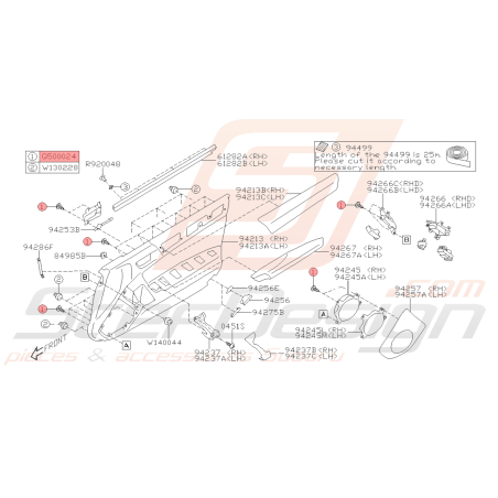 Vis Taraudeuse Origine Subaru BRZ 2013 - 201941649