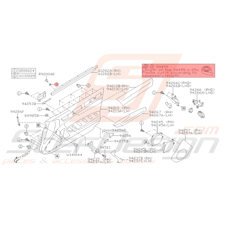Bande Origine Subaru BRZ 2013 - 201941652