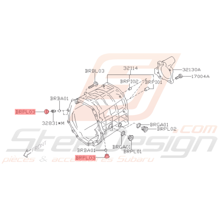 Bouchon Origine Subaru BRZ 2013 - 201941680