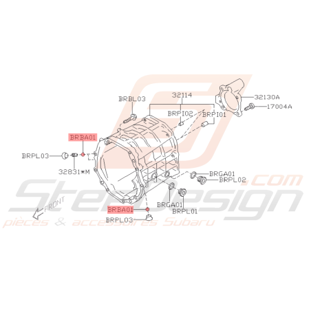 Bille Origine Subaru BRZ 2013 - 201941681
