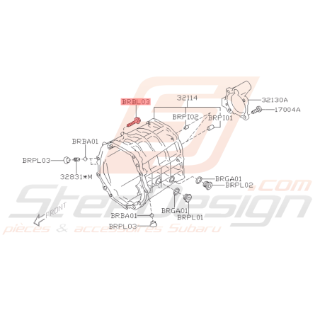 Vis Origine Subaru BRZ 2013 - 201941683