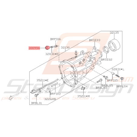 Support Origine Subaru BRZ 2013 - 201941696