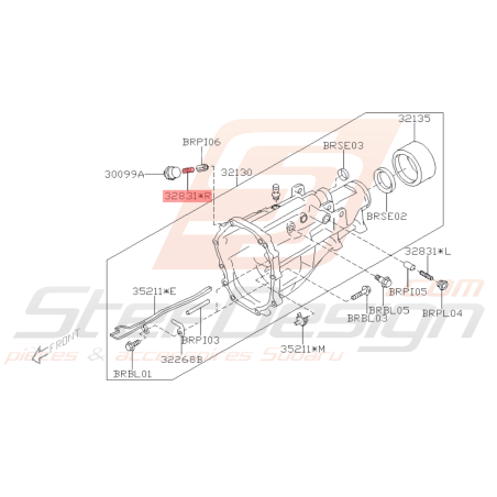 Ressort de Bille Origine Subaru BRZ 2013 - 201941698