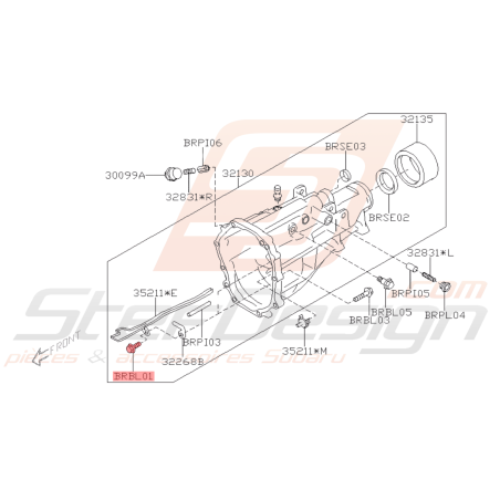 Vis Origine Subaru BRZ 2013 - 201941705