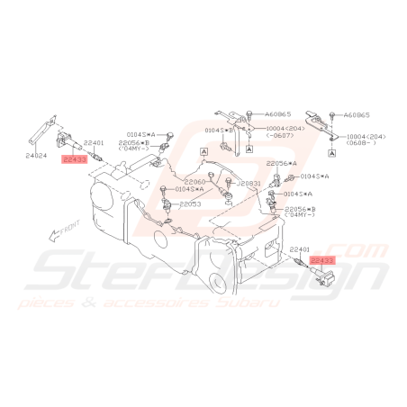 Bobine d'allumage origine Subaru WRX STI 06-19 FORESTER 05-1041805