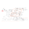 Support de Faisceau Moteur Origine Subaru WRX STI 01-07 FORESTER 05-0741807