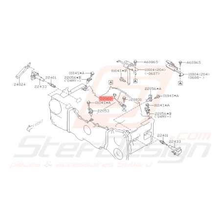 Capteur de cliquetis subaru  WRX/STI 06-18 FORESTER 05-0741808