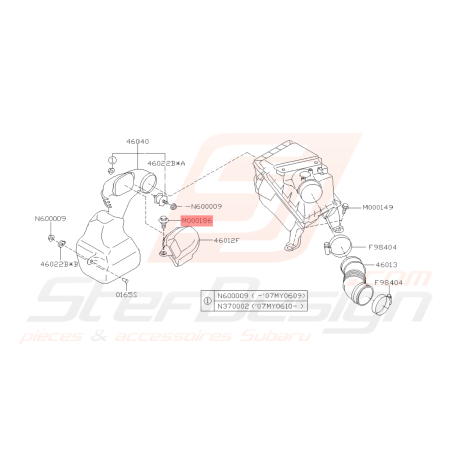 Vis Origine Subaru STI BRZ FORESTER41963