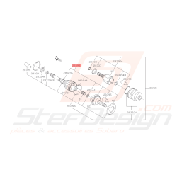 Cardan Côtés Roue sans...