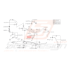 Tuyaux pieuvre d'eau Subaru GT 93-00 WRX 01-07 STI 01-14 FORESTER 05-0742107 Tuyaux pieuvre d'eau Subaru GT 93-00 WRX 01-07 STI 01-14 FORESTER 05-0742107