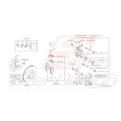 Schéma Frein Avant Origine...