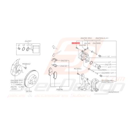 Boulon Origine Subaru WRX 2008-2011 BRZ 2013-2019 FORESTER 2005-200742128