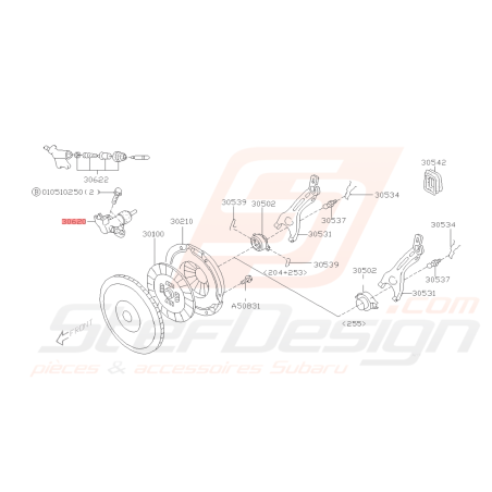 Récepteur d'embrayage Origine Subaru WRX 06-11 BRZ 13-19 FORESTER 05-0742157