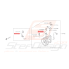 Support Pompe Origine Subaru FORESTER Turbo 2005-200742170