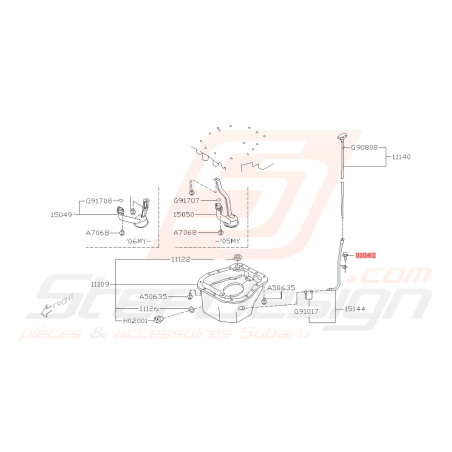 Boulon Origine Subaru GT WRX STI BRZ GT 86 Forester Turbo42240 Boulon Origine Subaru GT WRX STI BRZ GT 86 Forester Turbo42240