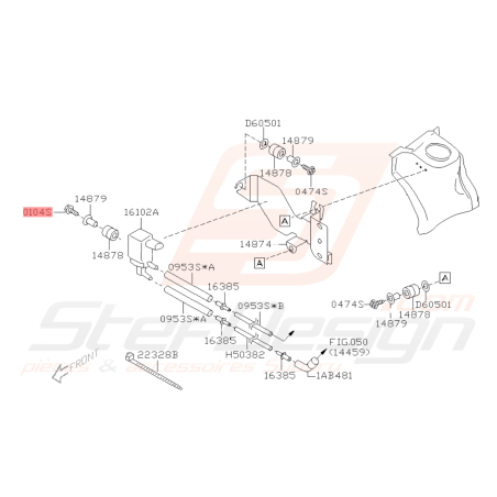 Vis Origine Subaru WRX STI BRZ FORESTER42311
