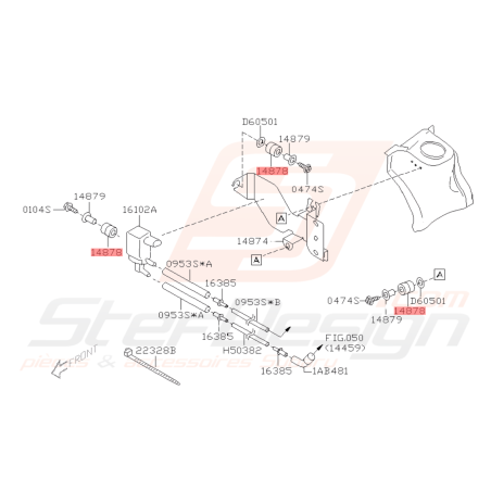 Anneau Solénoïde Origine Subaru FORESTER 97-02/05-07 GT 99-00 WRX STI 01-0742319