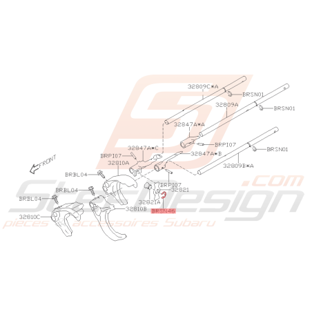 Anneau Elastique Origine Subaru BRZ 2013 - 201942325