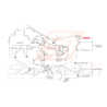 Agrafe Origine Subaru WRX STI 2006-2014 FORESTER 2005-200742329 Agrafe Origine Subaru WRX STI 2006-2014 FORESTER 2005-200742329