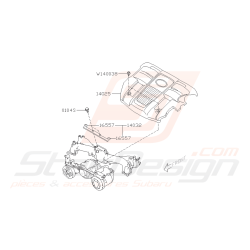 Schéma Cache Moteur Origine...