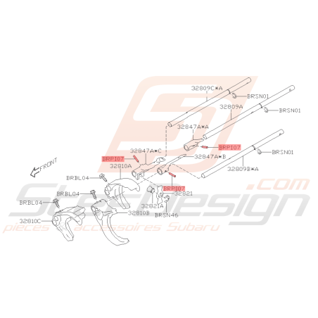 Broche Origine Subaru BRZ 2013 - 201942342