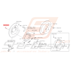 Broche mâchoires de frein...