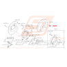 Bouchon tambour frein a main SUBARU WRX STI 2008 - 2014 BRZ 2013 - 201942436 Bouchon tambour frein a main SUBARU WRX STI 2008 - 2014 BRZ 2013 - 201942436