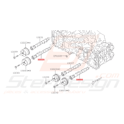 Arbre à cames échappement...