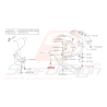 Écrou Subaru GT WRX STI BRZ FORESTER42529 Écrou Subaru GT WRX STI BRZ FORESTER42529
