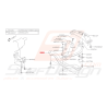 Berceau Avant Origine Subaru FORESTER Turbo 2005-200742530