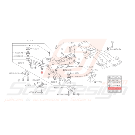 Écrou Subaru GT WRX STI BRZ FORESTER42607 Écrou Subaru GT WRX STI BRZ FORESTER42607