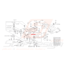 Silent Bloc Différentiel Origine Subaru FORESTER Turbo 2005-200742620