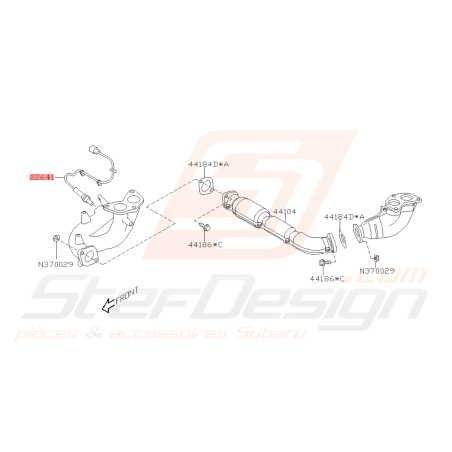 Capteur Air Essence Origine Subaru WRX STI 06-07 FORESTER 05-0742672
