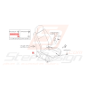 Rondelle siège conducteur SUBARU GT 93-00 Forester Turbo 97-02 Impreza STI 02-0542693