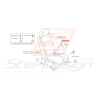 Vis de Fixation de Siège Conducteur Origine Subaru GT 93-00 Forester Turbo 97-0242695