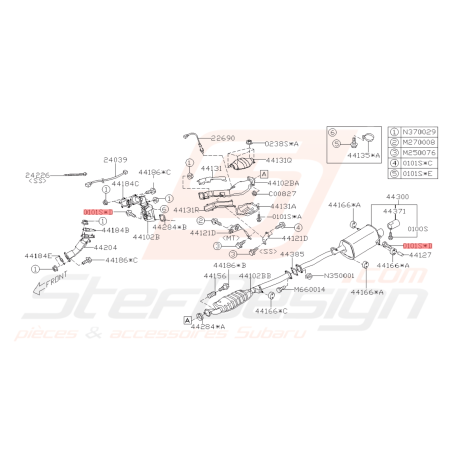 Vis Subaru GT WRX STI FORESTER42696