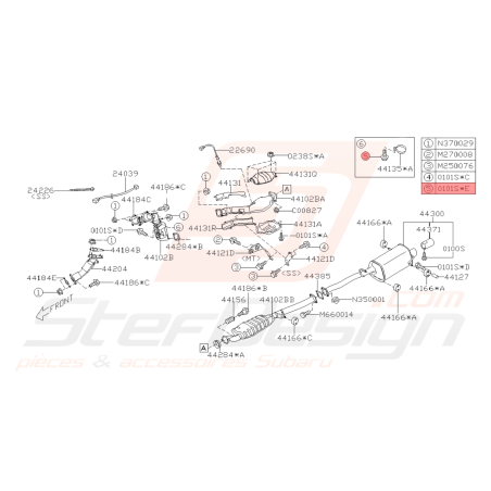Vis Origine Subaru GT WRX STI BRZ FORESTER42697
