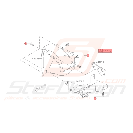 Vis divers Subaru GT WRX STI BRZ FORESTER42734 Vis divers Subaru GT WRX STI BRZ FORESTER42734